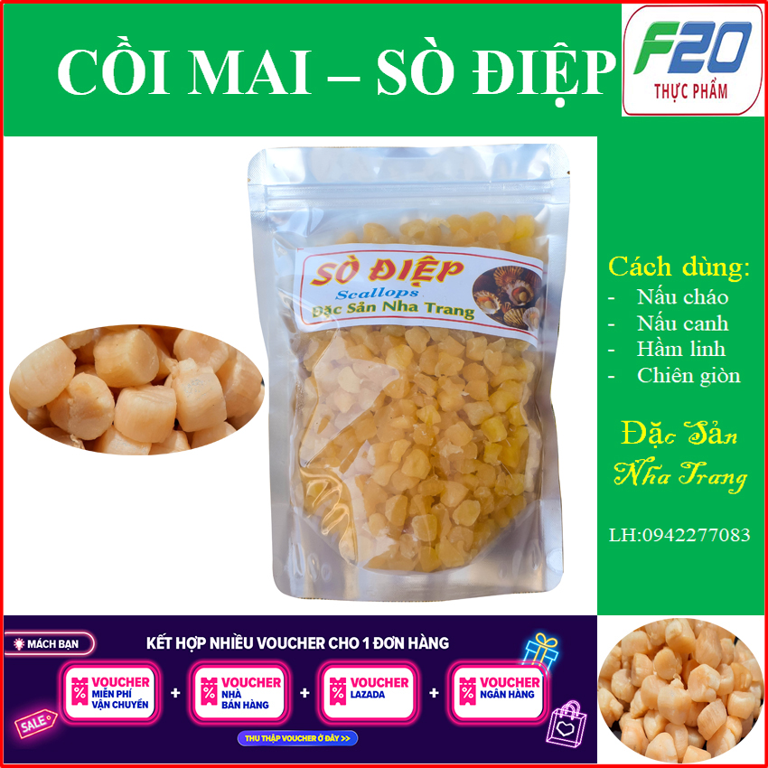 1kg Sò Điệp ngon ngọt