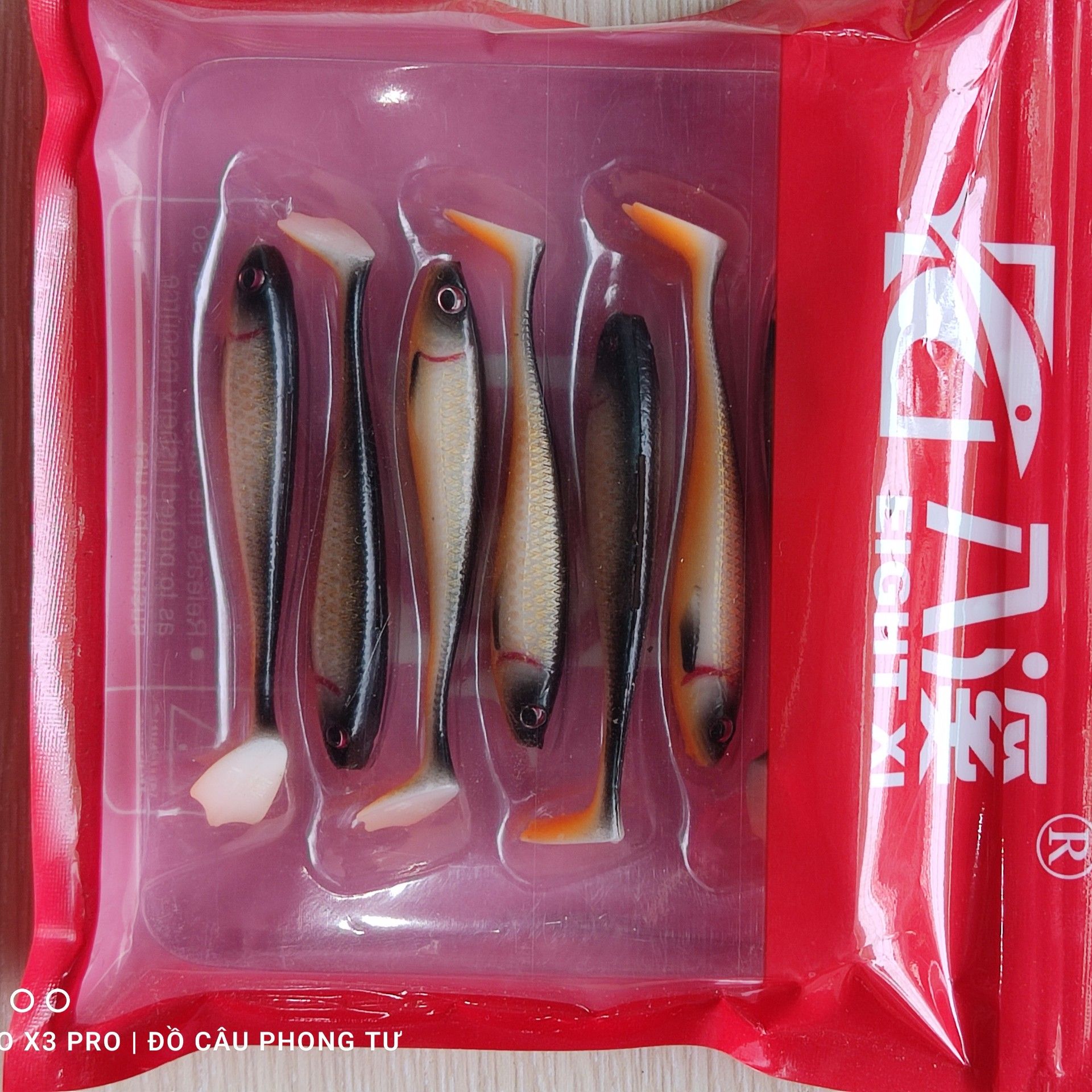 Mồi câu lure cá mềm NFF