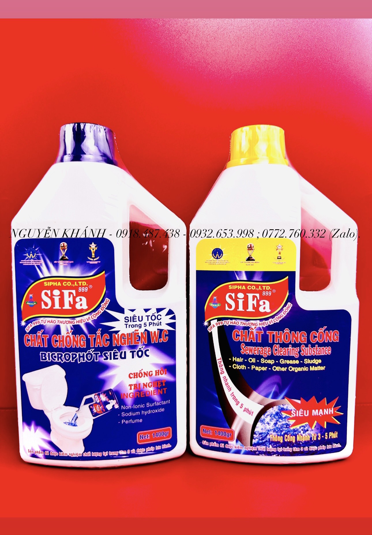 Sifa chất thông cầu , cống( siêu tốc) 1400gram