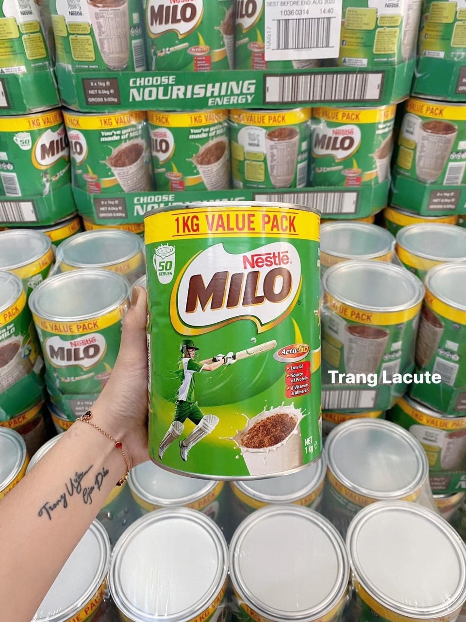 [Voucher 50k + Hoàn tiền 6% max 300k] Milo Úc 1kg date xa (Nestle)