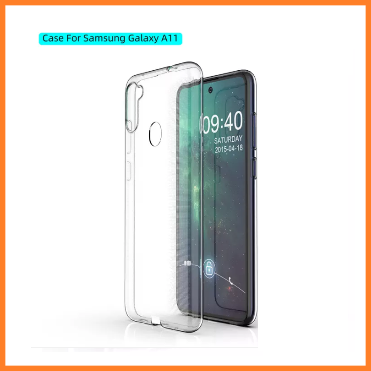 Ốp lưng silicon Samsung galaxy A11 trong suốt