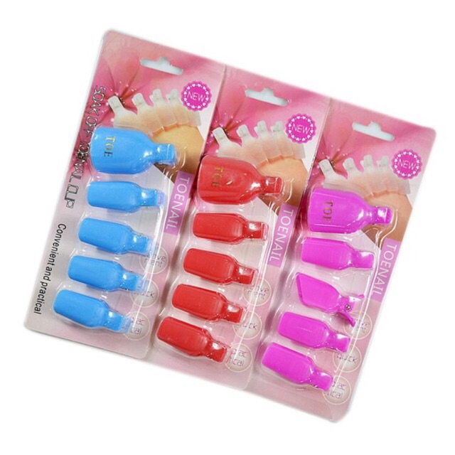 Kẹp Ủ Phá Gel Chân Bộ 5 Chiếc - sinailmi