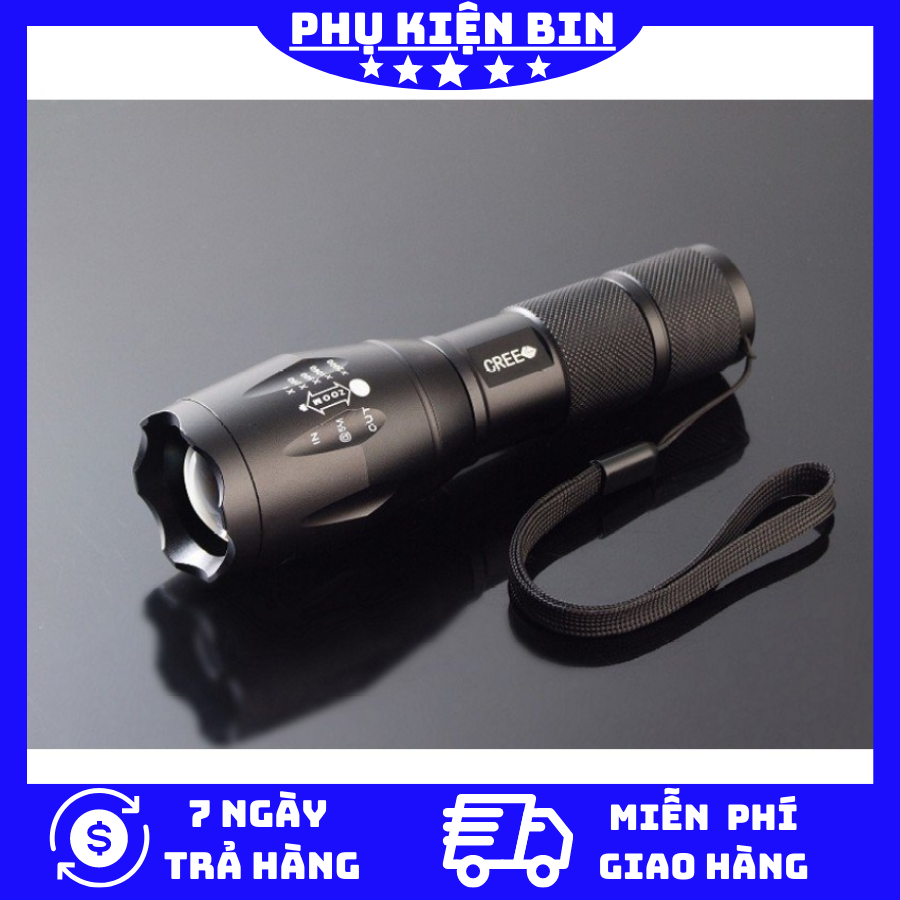 [HCM]ĐÈN PIN SIÊU SÁNG T6