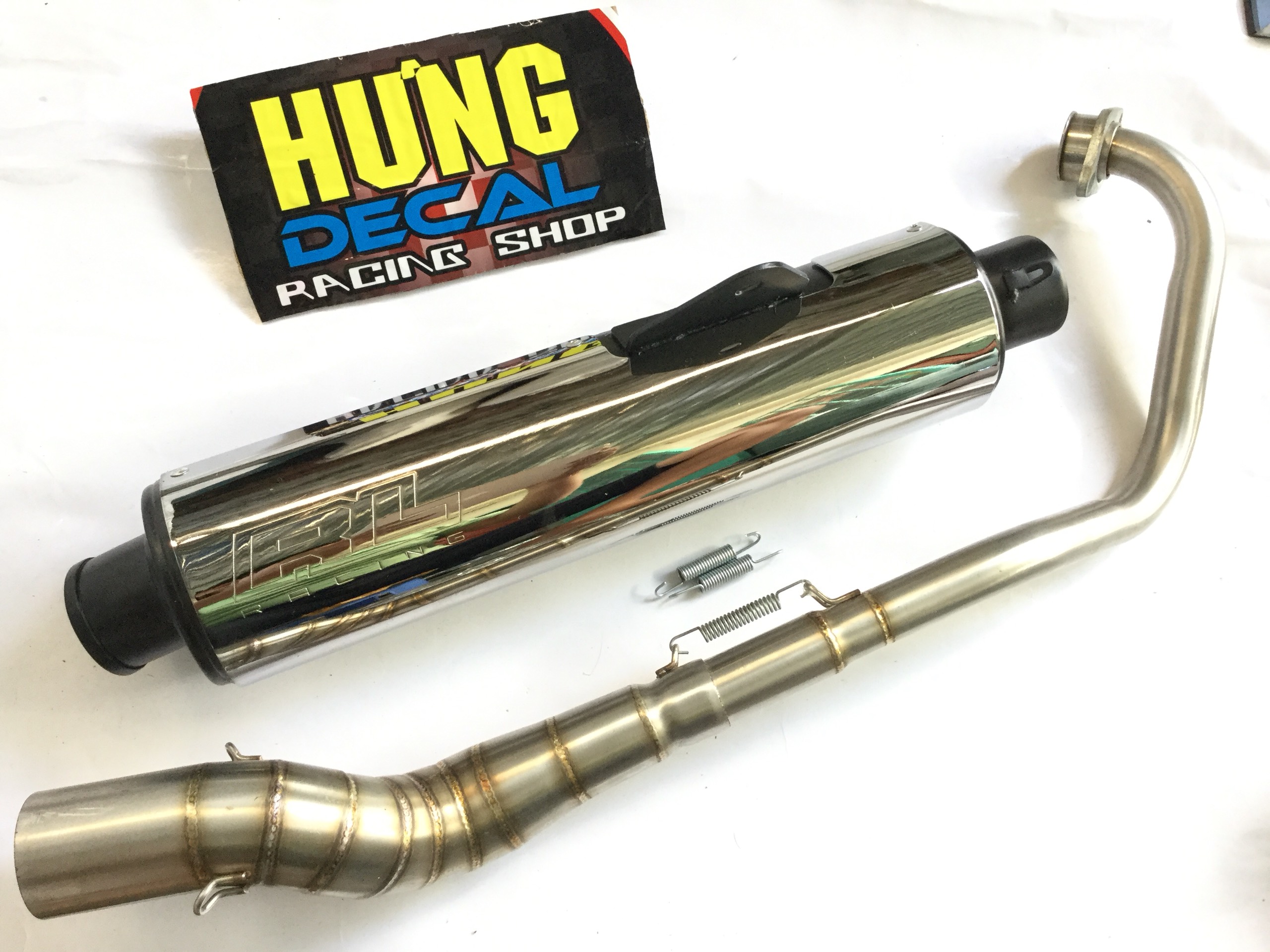 Pô Tăng CBR ĐẦU ĐEN  Cả Cổ 2 Khúc Xịn 304  WAVE, SIRIUS, EXCITER, WINER, RAIDER FI, SATRIA, GSX , Sản Phẩm Chất Lượng, Gian Hàng Uy Tín, Giá Cả Cực Tốt, Mua Ngay.