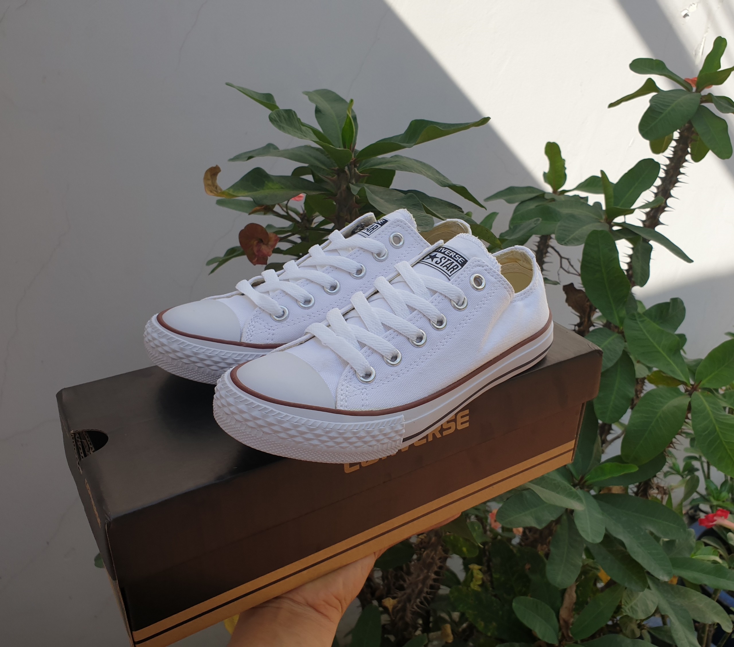 [GIẢM GIÁ GỐC + FULL BOX] Giày Converse 1970s Cổ thấp Trắng [HOT]