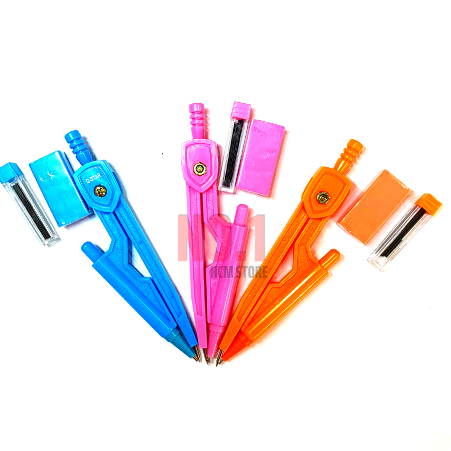 Compass gstar gs05 kèm tẩy và tuýp ruột bút chì - k pen