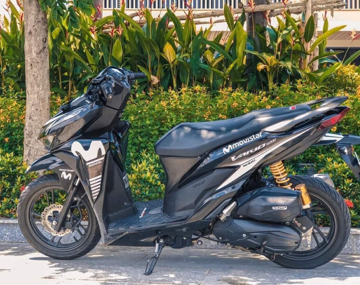 Tem rời vario movistar dán xe đen
