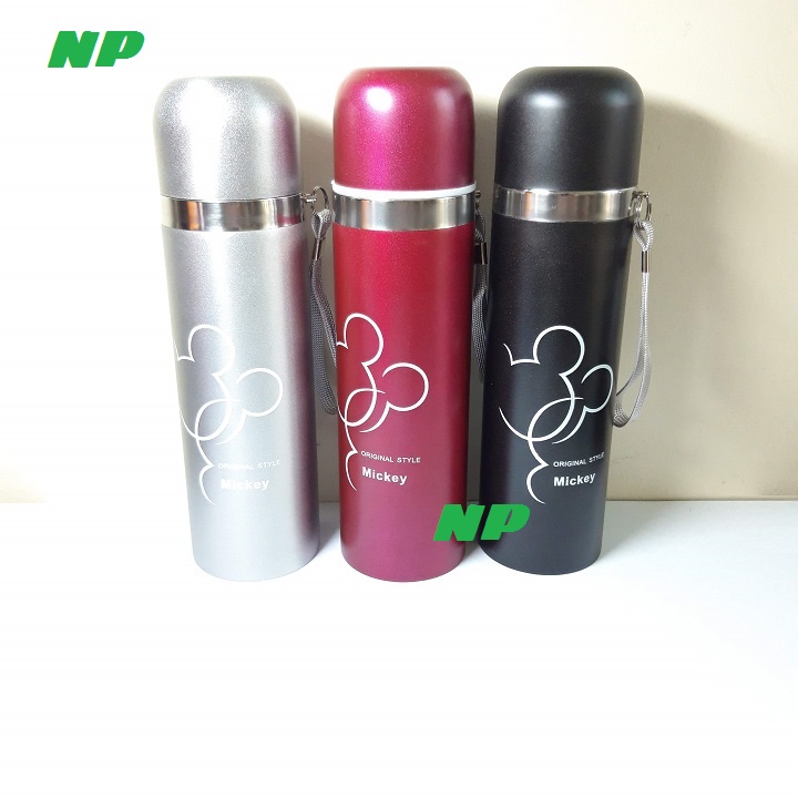 Bình nước giữ nhiệt 500ml Mickey