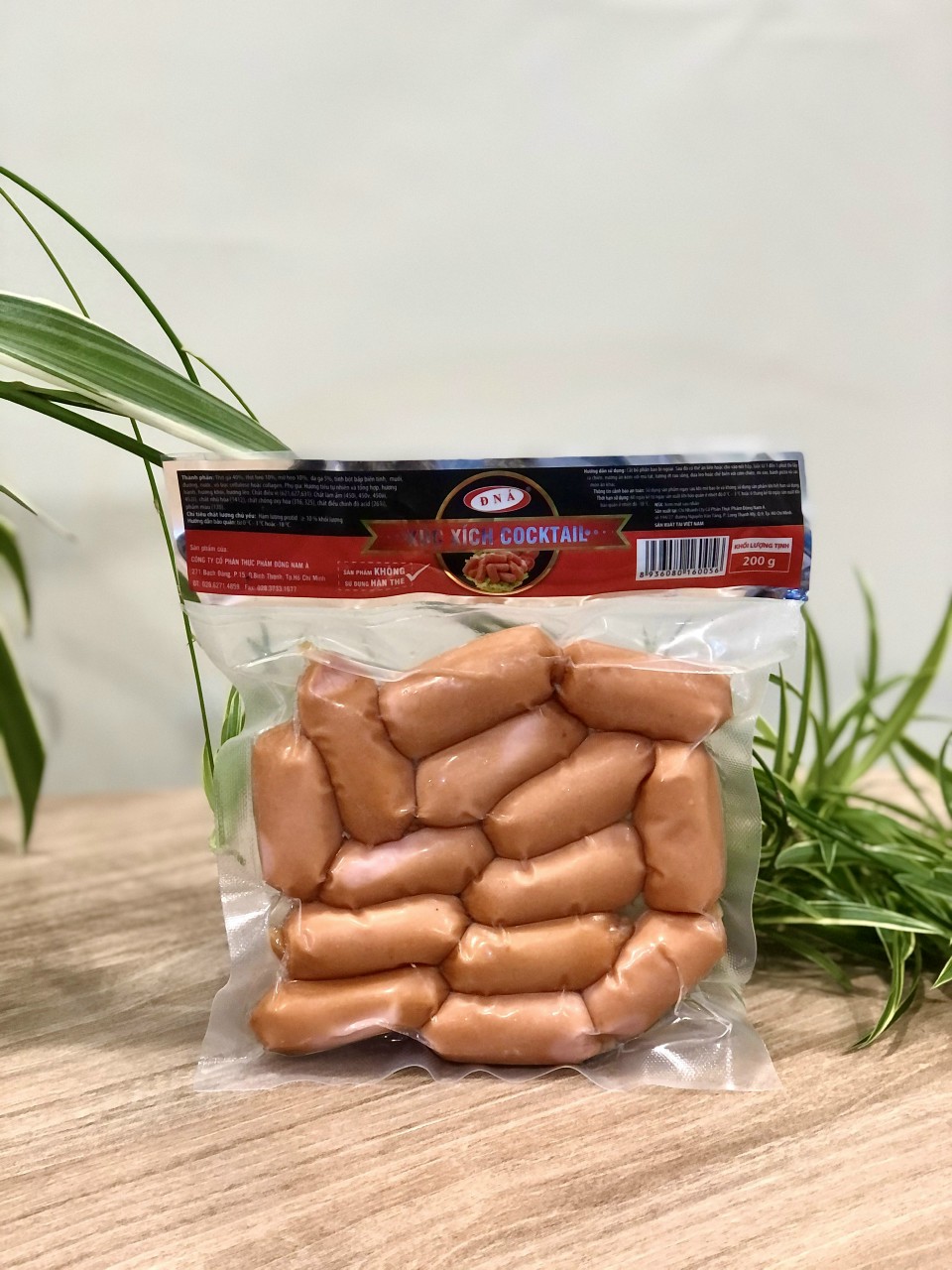 Gói 500gr Xúc Xích Cocktail ĐNA