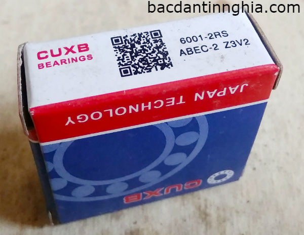 Vòng bi 6001-2RS CUXB (10 cái)