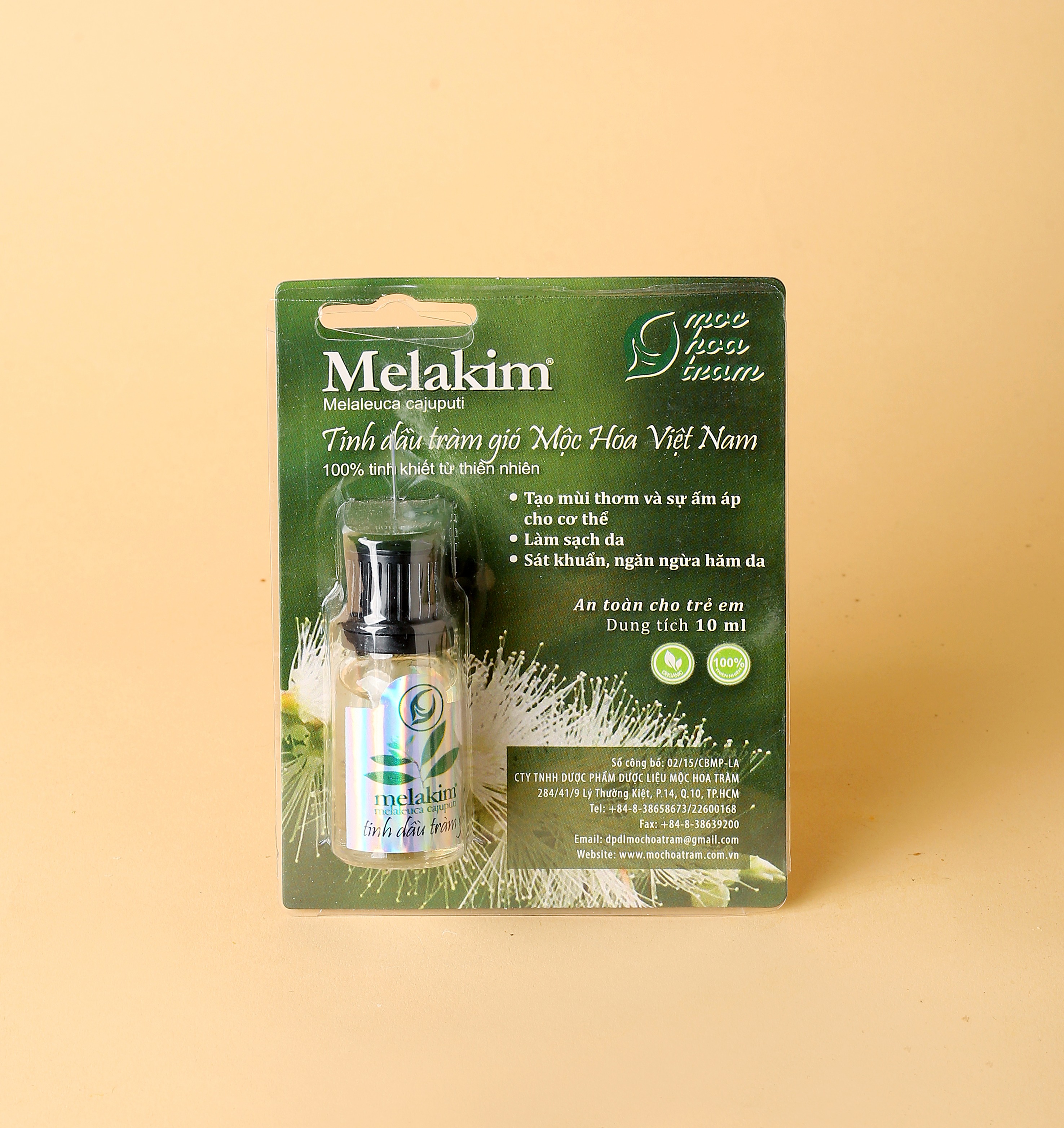 [HCM]MELAKIM TINH DẦU TRÀM GIÓ