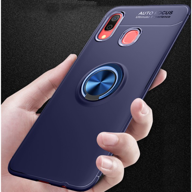 Ốp lưng auto focus xiaomi redmi note 7, note 7 pro cao su bracket iring