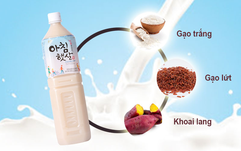 NƯỚC GẠO HÀN QUỐC WOOJIN 500ml / 1.5l