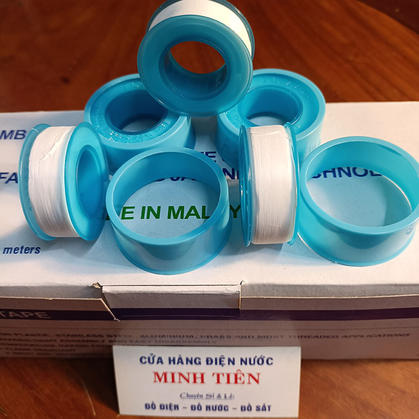 Combo 5 cuộn Cao su non cuốn ống, keo lụa cuốn ống, cuộn băng tan.