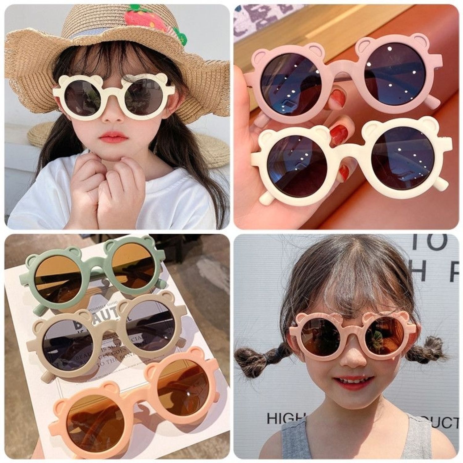 Kính mát tai chuột cho bé gái