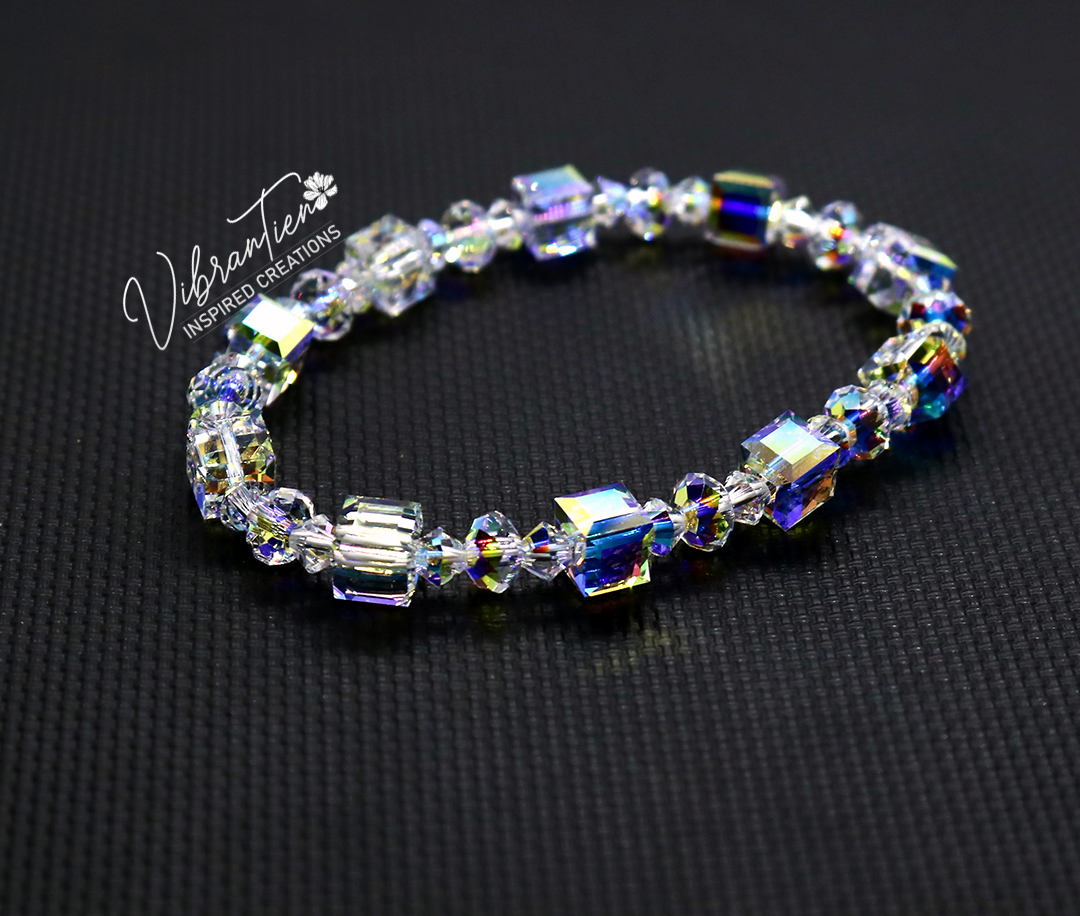 Vòng tay pha lê Swarovski handmade B.07