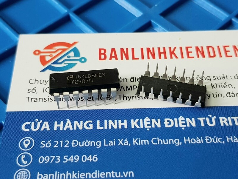 Lm2907n, lm2907 ic nguồn dip-14