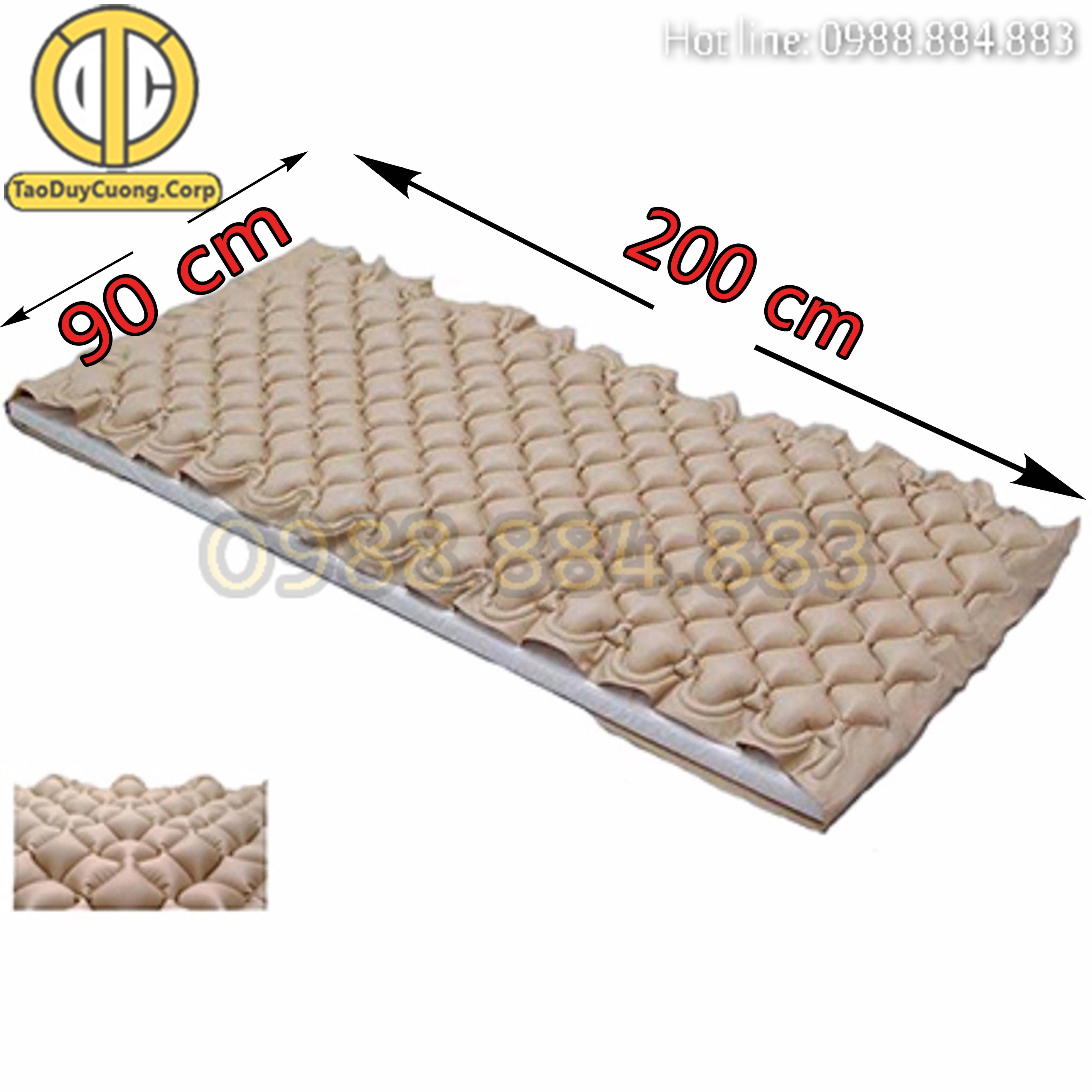 Đệm hơi chống loét Lucass LC389 {Hàng chính hãng}
