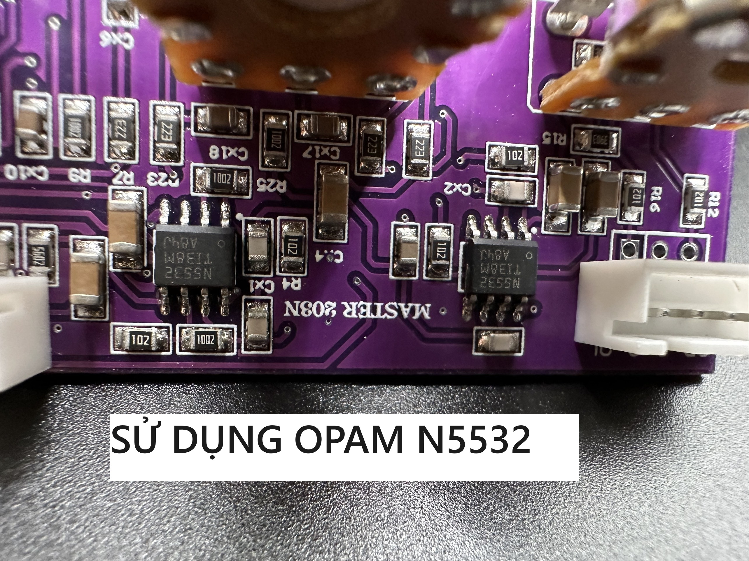 Mạch MASTER MINI 203N OPAM N5532