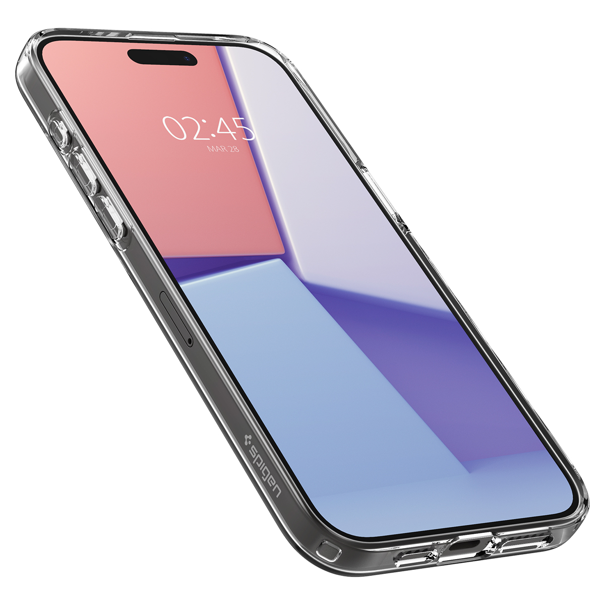 Ốp Lưng iPhone 15 Pro Max/14/14 Plus/14 Pro/14 Pro Max SPIGEN Liquid Crystal Clear