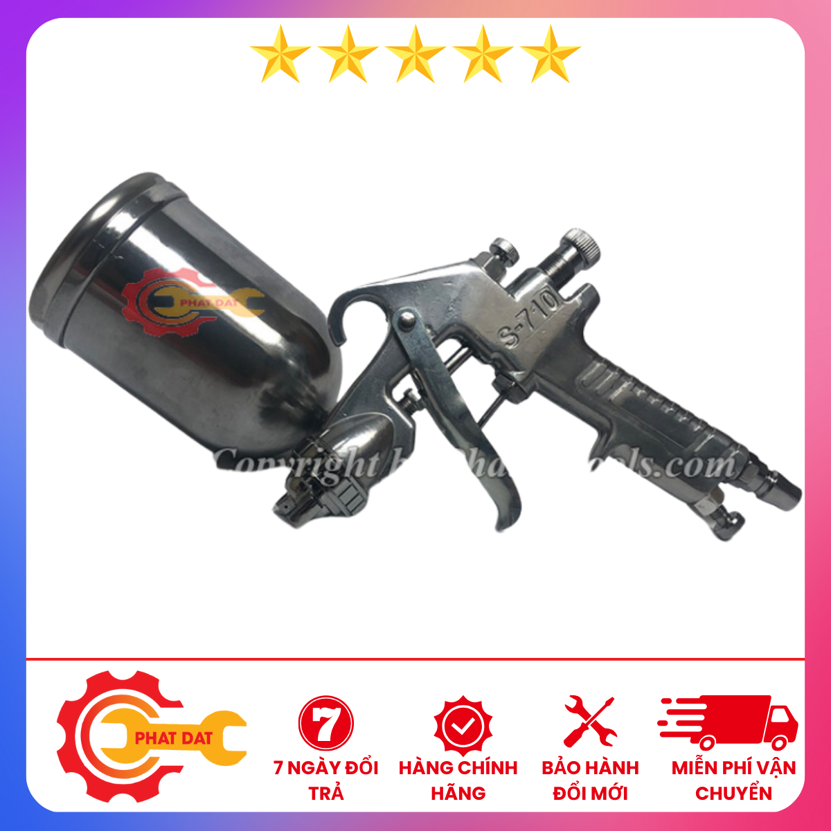 Súng phun sơn S-710G - Hàng chất lượng