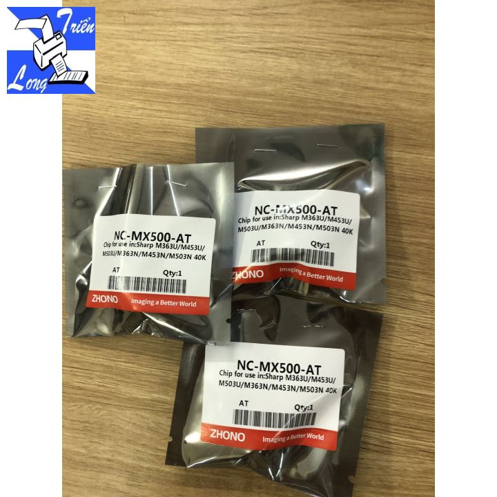 Bộ 10 chiếc Chip mực máy photo sharp MX-500
