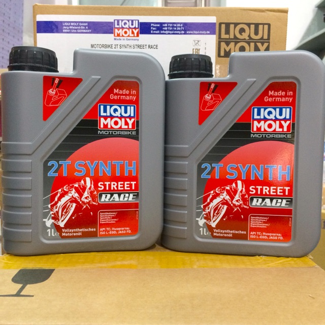 [HCM]NHỚT XE 2 THÌ (MOTORBIKE 2T SYNTH STREET RACE LIQUI MOLY) - 1505