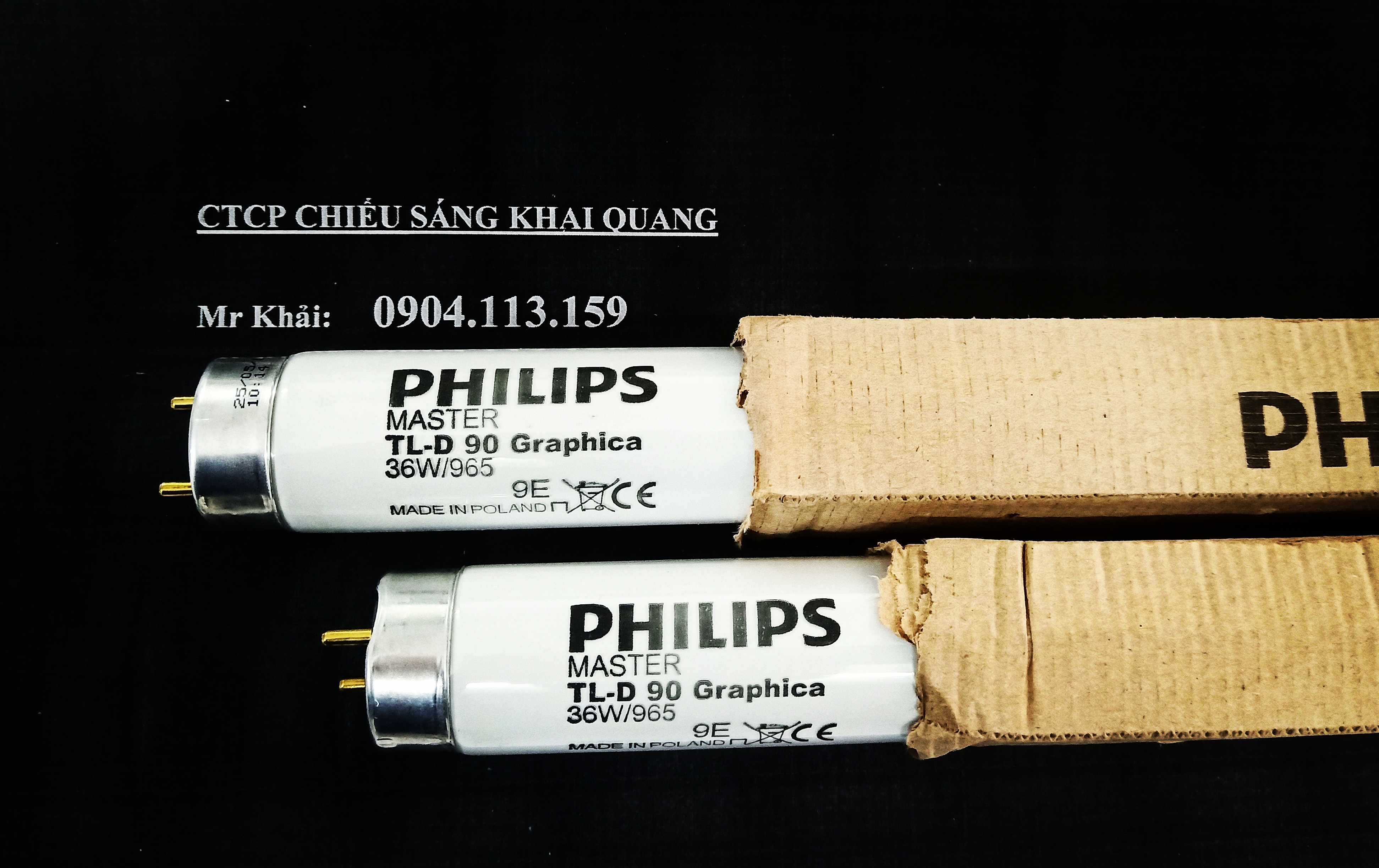 (SALE) Combo 2 Bóng so màu D65 Philips Graphica 36W/965 dài 1.2m