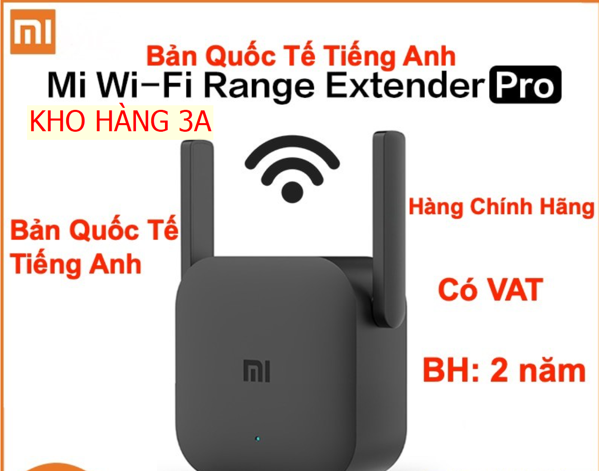 Xiaomi Kích sóng wifi,Mở rộng sóng Wifi, Tăng cường mạng Wifi -R03- Mi WiFi Repeater Pro -Range Extender