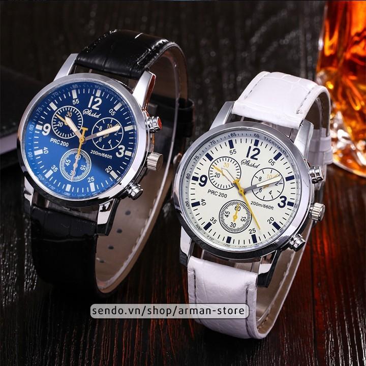 Đồng hồ SHHD nam dây da cao cấp