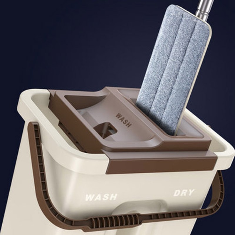 Bộ Cây Lau Nhà Tự Vắt Thông Minh Cao Cấp - Lau cực nhanh và tiện lợi (SIZE LỚN)