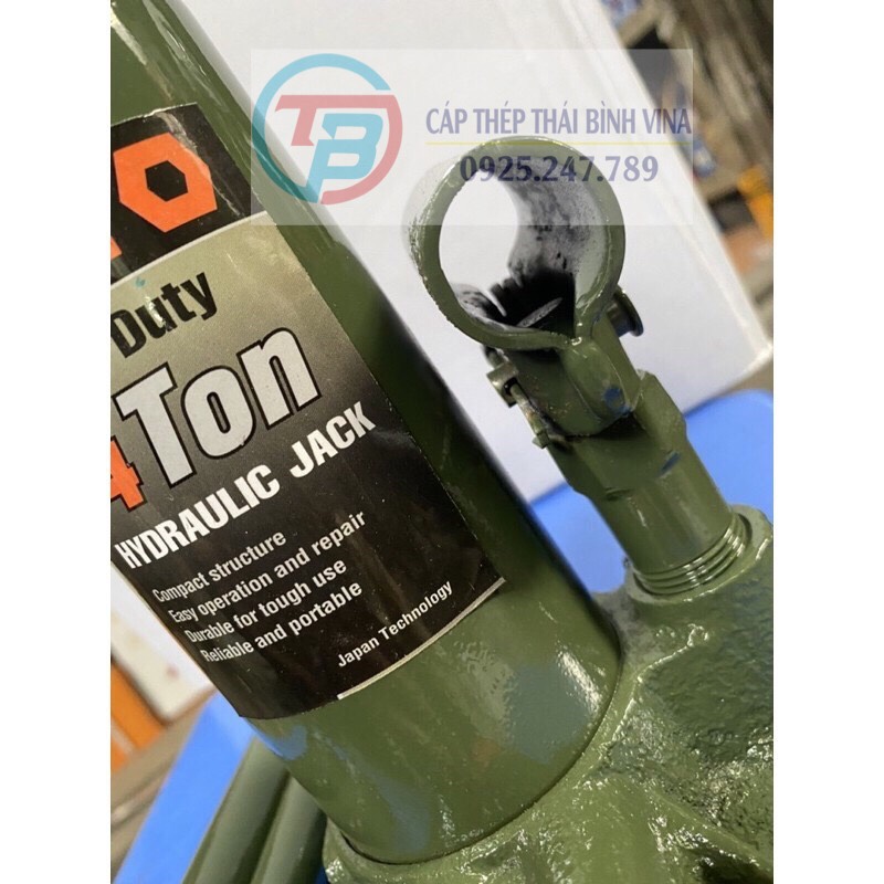 Kích thủy lực từ 4 tấn hito nhật giá sỉ - cáp thép thái bình vina