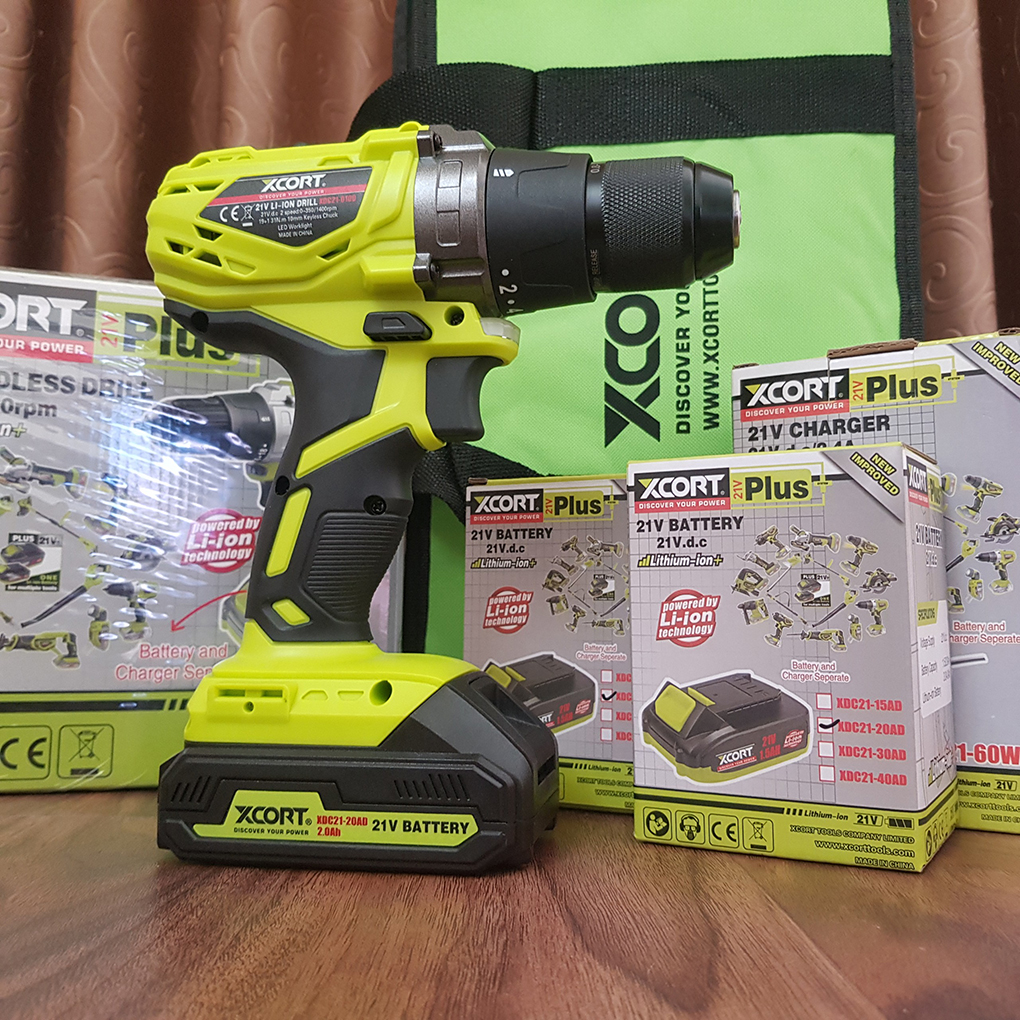 Máy bắt vít-Máy khoan bắt vít 20V MAX XCORT [TẶNG TÚI DỤNG CỤ]