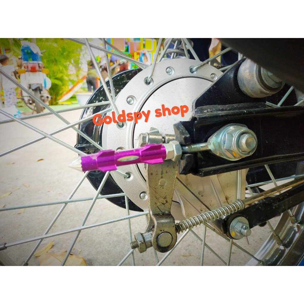 Ốc tên lửa trang trí xe máy Ốc Chụp Đũa Phanh ( loại dài, giá 1 đôi)