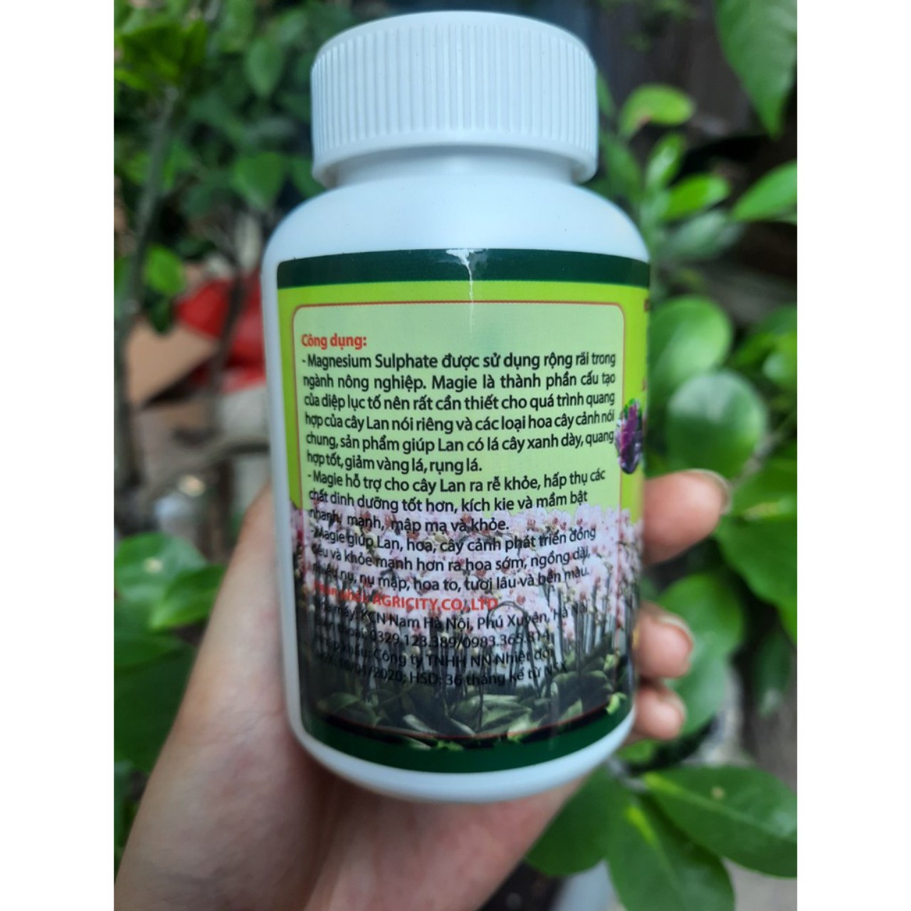 Combo bộ 3 phân bón Super cho hoa lan và cây cảnh (Super Magie, Super Kali, Super Canxi)