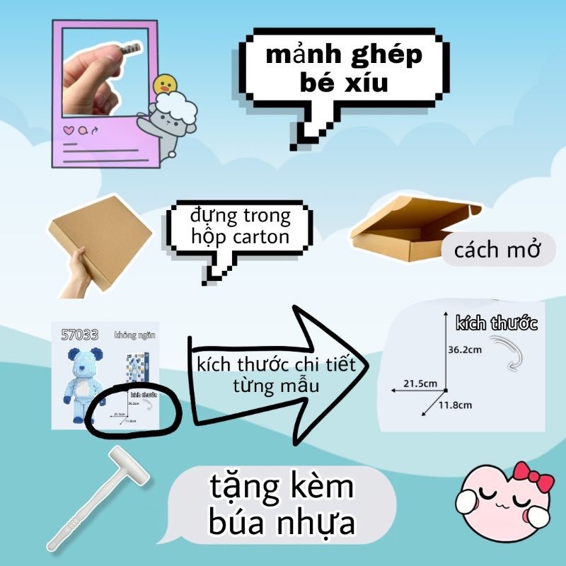 (Có sẵn) Mô Hình Lắp Ráp KAKASHI 38cm - tặng búa