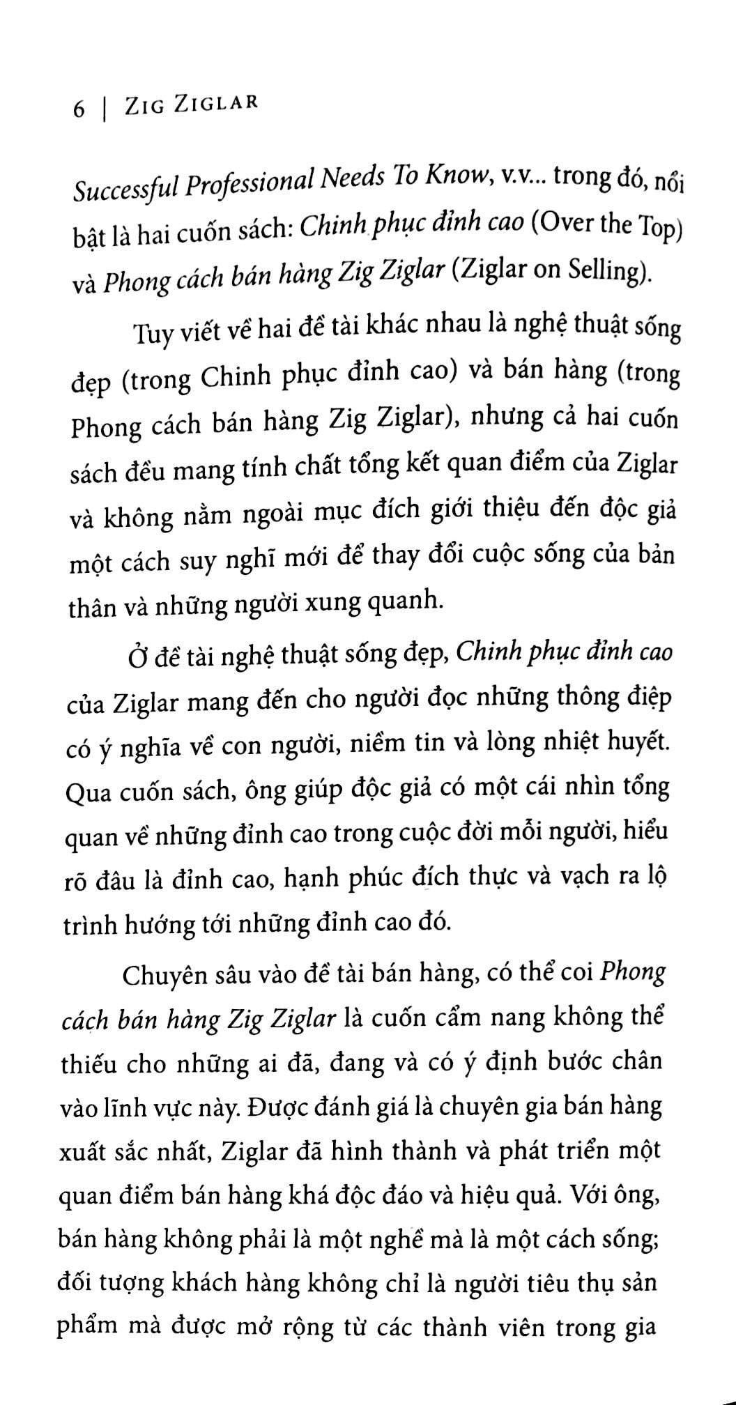 Sách - Phong cách bán hàng Zig Ziglar
