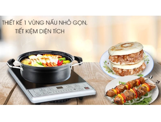 Bếp từ MIDEA MI-B2015DE 2000W ( tặng kèm nồi )