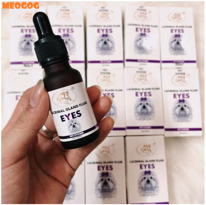 Siro Uống Chống Chảy Nước Mắt Ở Chó Mèo Lacrimal Gland Fluid Eyes 20ml MEOGOG