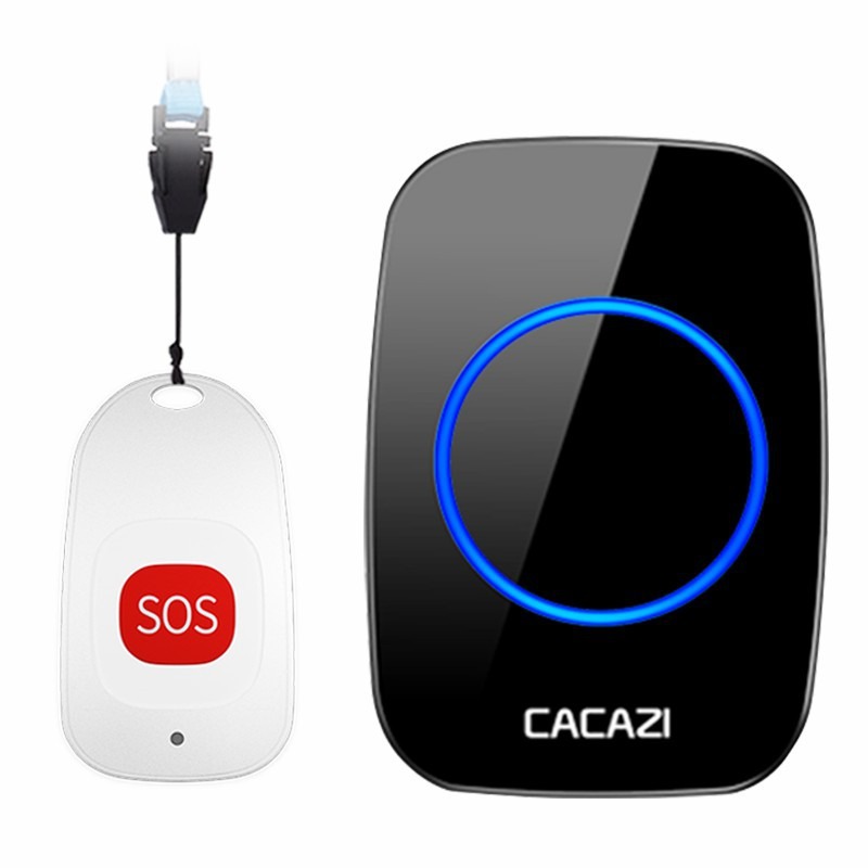 Cacazi SOS Wireless Bell, Specifically for the elderly, patient, those who need special care...