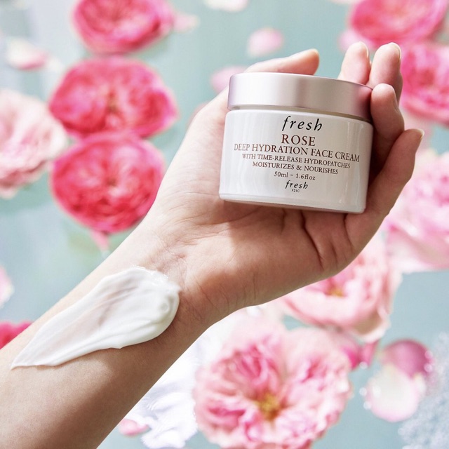 💎[ CHÍNH HÃNG ] Kem dưỡng ẩm Fresh Rose Deep Hydration Face Cream - 50ml 💯