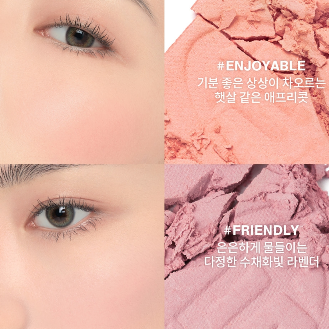 Phấn Má Hồng 3CE New Take Face Blusher 4.5g màu pastel siêu xinh
