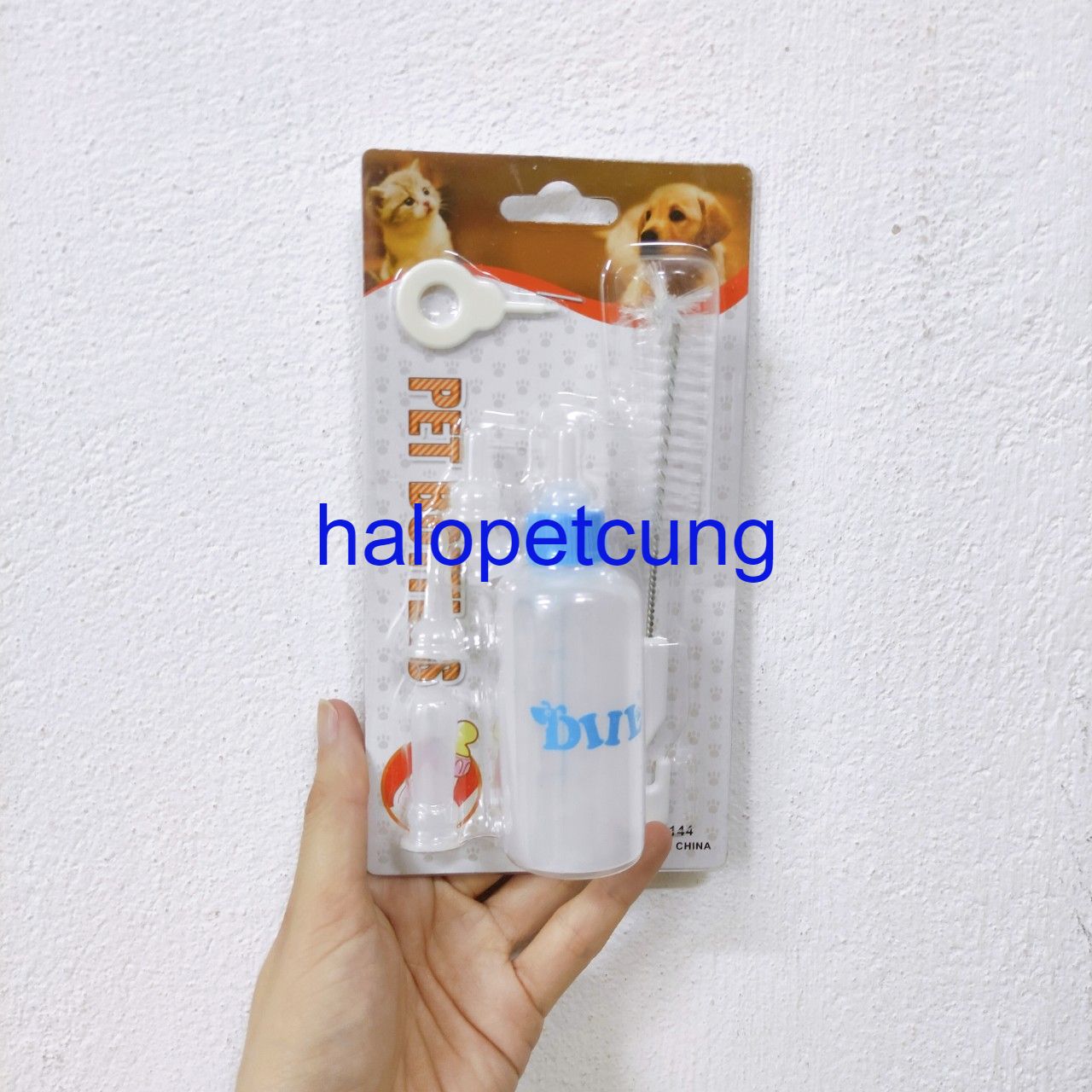 Bộ Bình Ti Sữa Cho Chó Mèo Sơ Sinh