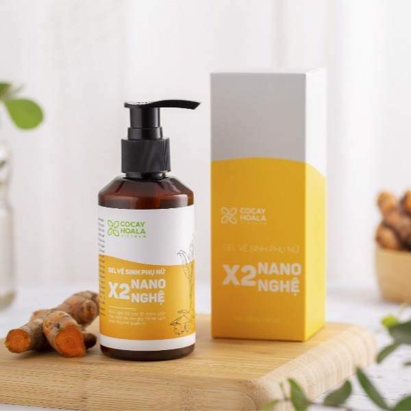 Gel x2 Nano Nghệ (dung dịch vệ sinh phụ nữ)