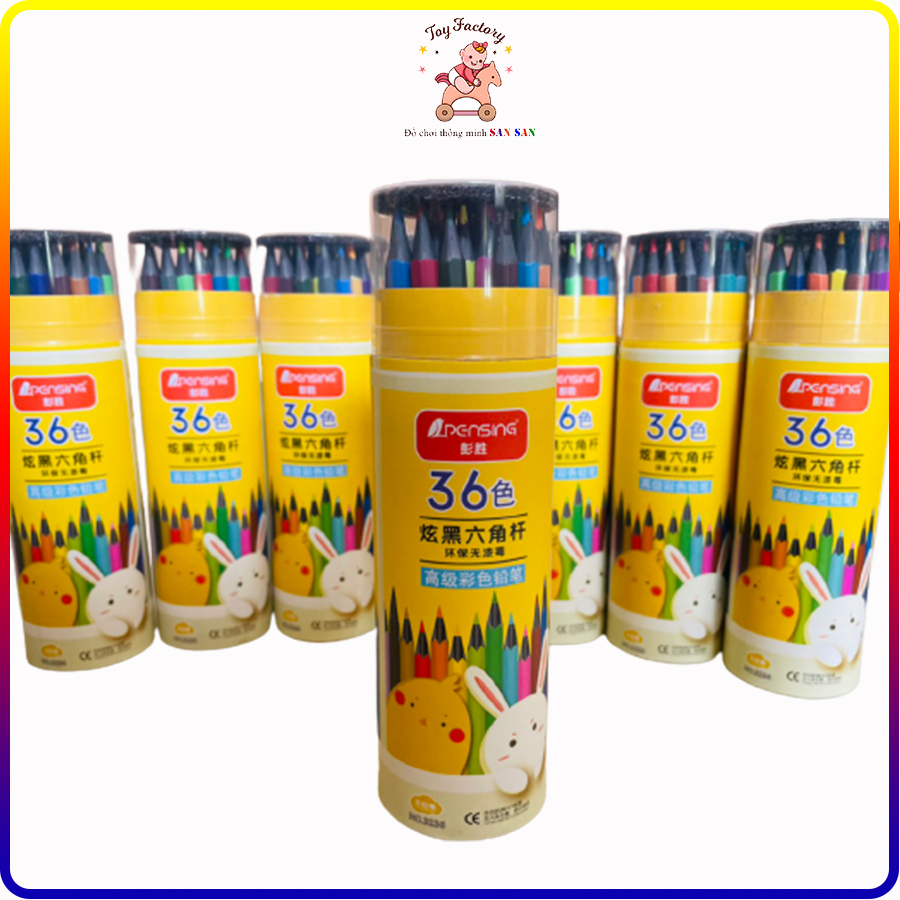[Hoàn Tiền 10%]Hộp bút chì màu cao cấp 36 cây màu
