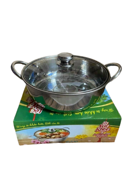 [HCM]Nồi lẩu inox - 26cm quà từ Anlene