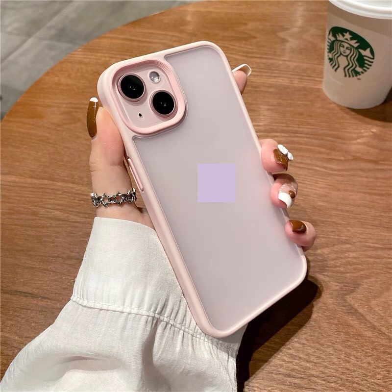 Ốp lưng iPhone 15 | 15 Plus Likgus Magic Smooth nhám mờ chống sốc , bảo vệ camera ( màu Hồng)
