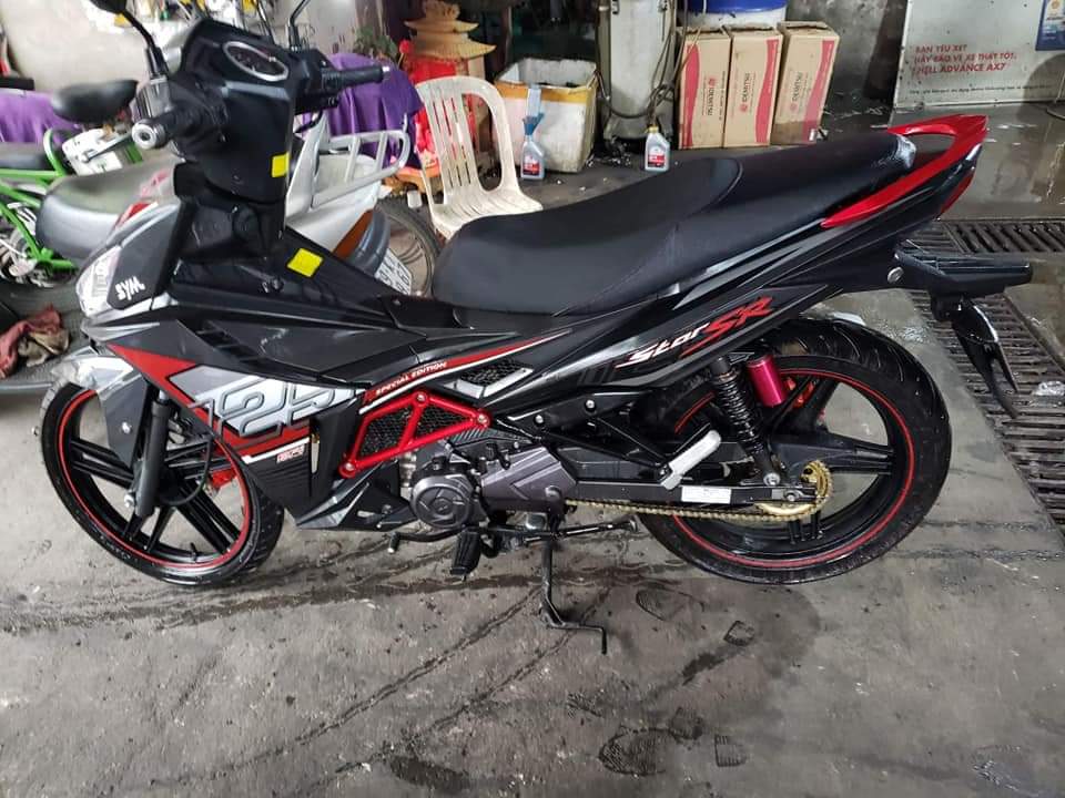 NHÔNG SÊN DĨA – SYM STAR SR125 – D.I.D – MILA BEAR