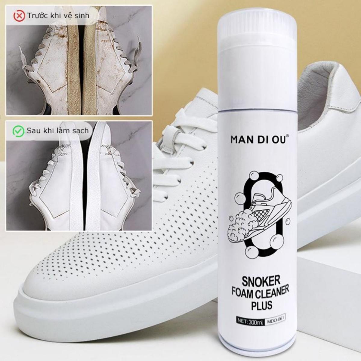 Chai xịt tạo bọt vệ sinh giày cao cấp 300ml
