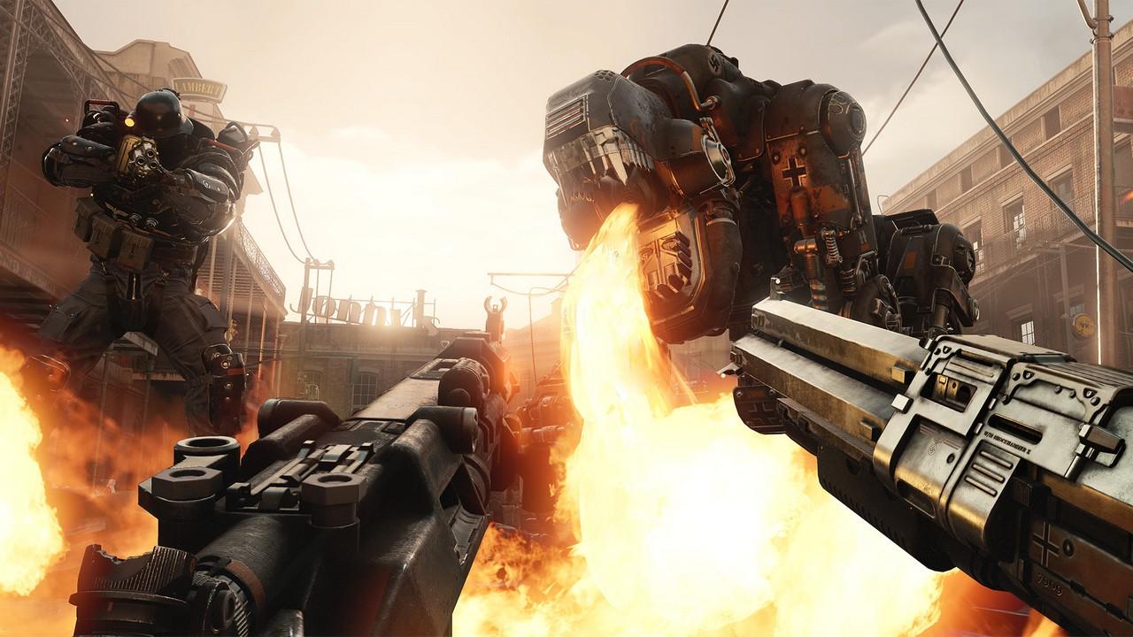 Đĩa trò chơi điện tử PS4 Wolfenstein II